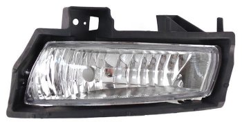 Левая противотуманная фара SAT (c креплением) Toyota Alphard  H10 (2005-2008) рестайлинг