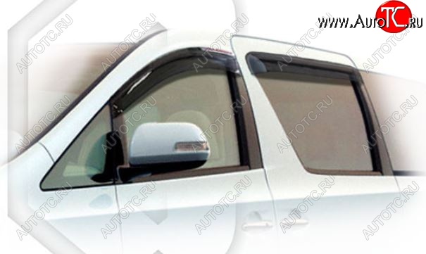 2 159 р. Дефлектора окон (ANH20W) CA-Plastic  Toyota Alphard  H20 (2008-2011) дорестайлинг (Classic полупрозрачный)  с доставкой в г. Керчь