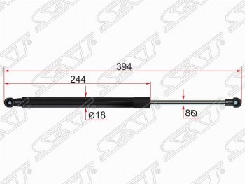 Газовый упор крышки багажника SAT Toyota Auris  E180 (2012-2016) хэтчбэк 5 дв. дорестайлинг