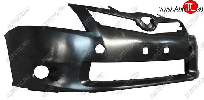 12 399 р. Передний бампер SAT  Toyota Auris  E150 (2006-2010) хэтчбэк 5 дв. дорестайлинг (Неокрашенный)  с доставкой в г. Керчь