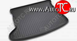 1 559 р. Коврик в багажник Element (полиуретан) Toyota Auris E150 хэтчбэк 5 дв. дорестайлинг (2006-2010) (Чёрный)  с доставкой в г. Керчь