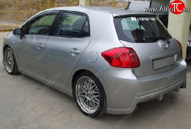 10 199 р. Задний бампер CT Toyota Auris E150 хэтчбэк 5 дв. дорестайлинг (2006-2010) (Неокрашенный)  с доставкой в г. Керчь