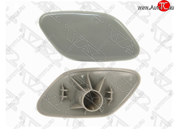 859 р. Крышка омывателя фары SAT (Правая) Toyota Avensis T250 седан дорестайлинг (2003-2006) (Неокрашенная)  с доставкой в г. Керчь