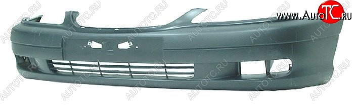 5 899 р. Бампер передний SAT  Toyota Avensis  T220 седан (2000-2003) рестайлинг (Неокрашенный)  с доставкой в г. Керчь