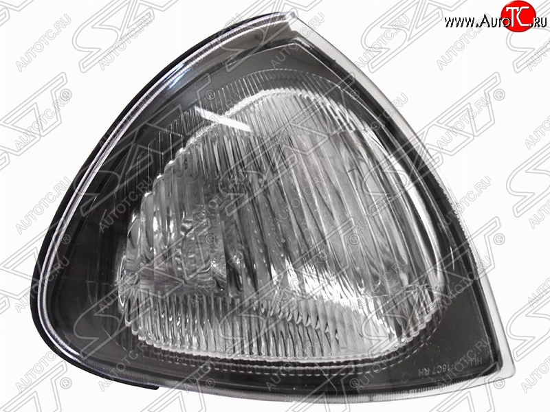 969 р. Правый указатель поворота передний (чёрный) SAT  Toyota Avensis  T220 седан (1997-2001) дорестайлинг  с доставкой в г. Керчь