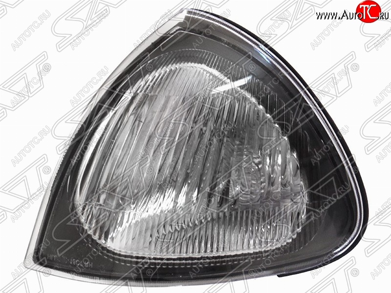 969 р. Левый указатель поворота передний SAT (чёрный)  Toyota Avensis  T220 седан (1997-2001) дорестайлинг  с доставкой в г. Керчь