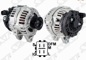 Генератор SAT (12V 100A 2.0/2.4/1AZFSE/2AZFSE) Toyota Avensis T250 седан дорестайлинг (2003-2006)