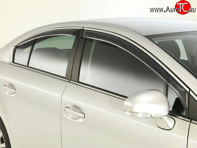 4 199 р. Дефлекторы окон (ветровики) Novline 4 шт Toyota Avensis T270 седан дорестайлинг (2008-2011)  с доставкой в г. Керчь