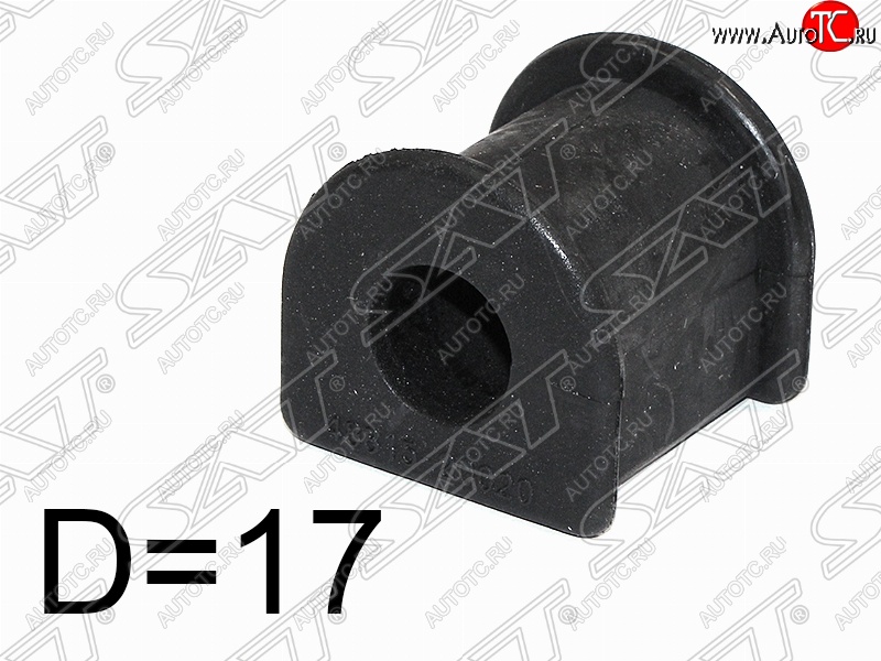 117 р. Резиновая втулка заднего стабилизатора (D=17) SAT  Toyota bB  1 - Raum  с доставкой в г. Керчь