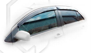 Дефлектора окон (NCP96, KSP92, SCP92) CA-Plastiс Toyota Belta/Yaris XP90 седан (2005-2012)