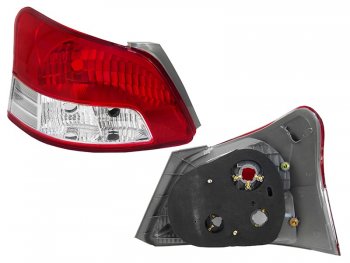 Левый фонарь SAT Toyota Belta/Yaris  XP90 (2005-2012) седан