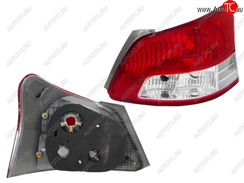 2 899 р. Правый фонарь 4D SAT Toyota Belta/Yaris XP90 седан (2005-2012)  с доставкой в г. Керчь