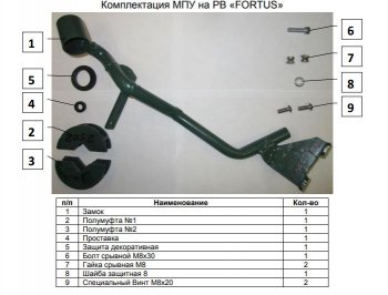 9 549 р. Замок рулевого вала FORTUS (бесштыревой) Toyota C-HR NGX10, ZGX10 рестайлинг (2019-2025)  с доставкой в г. Керчь. Увеличить фотографию 3