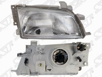 Левая фара передняя SAT (хрусталь) Toyota Caldina  T190 - Carina  T190