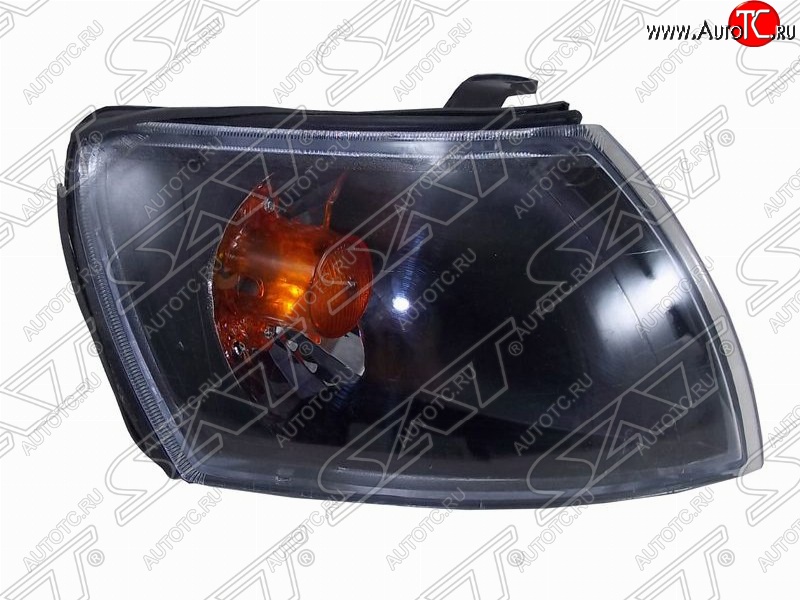 649 р. Правый габарит передний SAT (чёрный хрусталь) Toyota Carina Е210 седан дорестайлинг (1996-1998)  с доставкой в г. Керчь