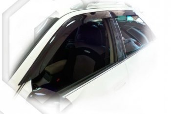 Дефлектора окон  Camry Gracia Wagon (MCV21W, MCV25W, SXV20W, SXV25W) CA-Plastiс Toyota Camry XV20 (1999-2001) (Classic полупрозрачный, Без хром.молдинга)