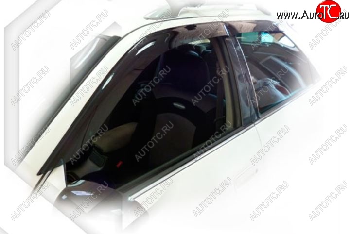 1 899 р. Дефлектора окон  Camry Gracia Wagon (MCV21W, MCV25W, SXV20W, SXV25W) CA-Plastiс Toyota Camry XV20 (1999-2001) (Classic полупрозрачный, Без хром.молдинга)  с доставкой в г. Керчь