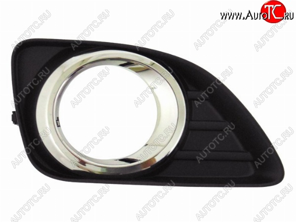 469 р. Правая вставка в бампер под ПТФ SAT  Toyota Camry  XV40 (2009-2011) рестайлинг  с доставкой в г. Керчь