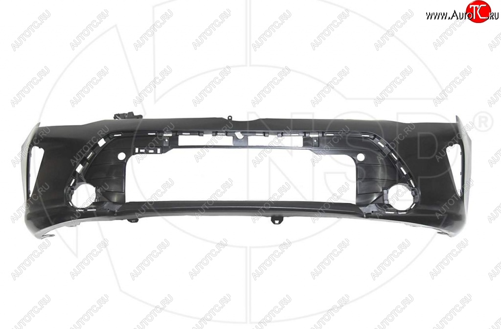 3 699 р. Передний бампер NSP Toyota Camry XV55 2-ой рестайлинг (2017-2018) (Неокрашенный)  с доставкой в г. Керчь