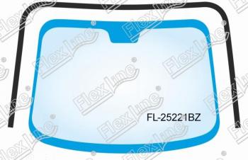 Молдинг лобового стекла FlexLine Toyota Camry ( XV50,  XV55) (2011-2018) дорестайлинг, 1-ый рестайлинг, 2-ой рестайлинг