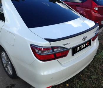 Лип спойлер INMAX Toyota Camry ( XV50,  XV55) (2011-2018) дорестайлинг, 1-ый рестайлинг, 2-ой рестайлинг