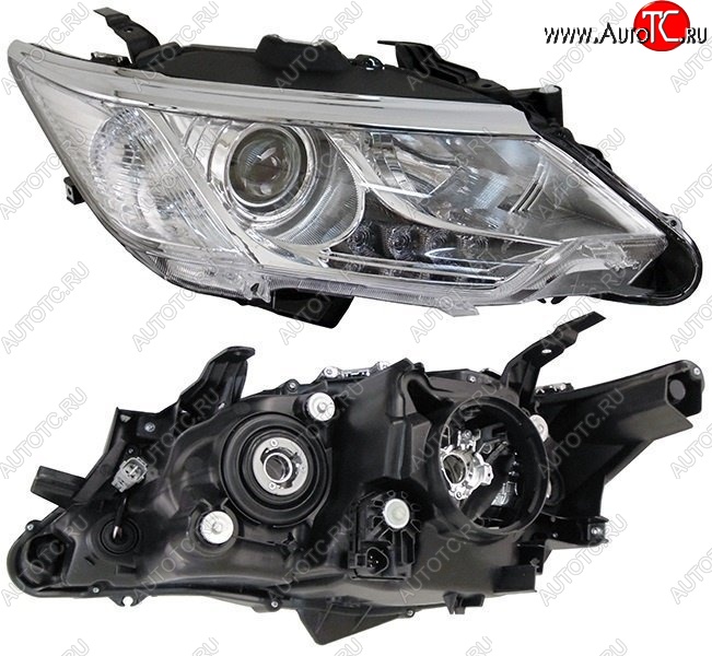 5 799 р. Правая фара SAT (под ксенон) Toyota Camry XV55 1-ый рестайлинг (2014-2017)  с доставкой в г. Керчь