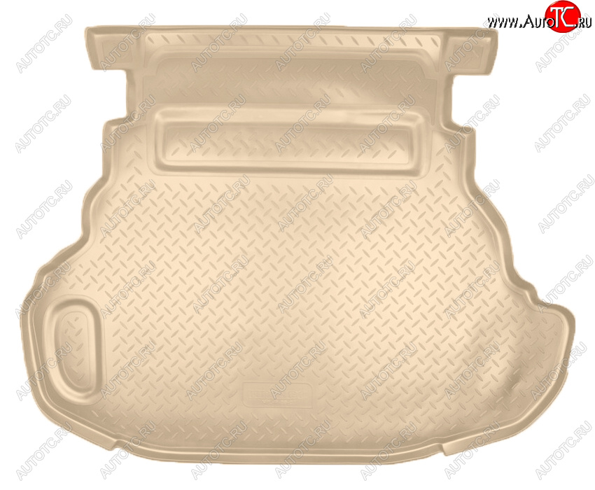 2 589 р. Коврик багажника Norplast Unidec (2,5 л)  Toyota Camry ( XV50,  XV55) (2011-2018) дорестайлинг, 1-ый рестайлинг, 2-ой рестайлинг (Цвет: бежевый)  с доставкой в г. Керчь