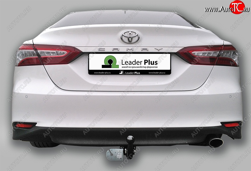 164 999 р. Фаркоп Лидер Плюс (съемный шар тип A) Toyota Camry XV70 дорестайлинг (2017-2021) (Без электропакета)  с доставкой в г. Керчь