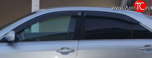 999 р. Комплект дефлекторов окон (ветровиков) 4 шт. Russtal Toyota Camry XV50 дорестайлинг (2011-2014)  с доставкой в г. Керчь