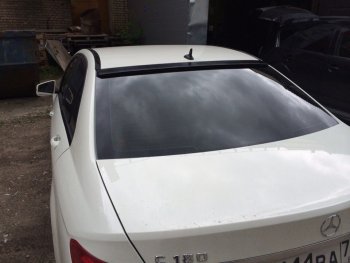 2 799 р. Козырек заднего лобового стекла АВТОКРАТ  Toyota Camry ( XV50,  XV55) (2011-2018) дорестайлинг, 1-ый рестайлинг, 2-ой рестайлинг (Неокрашенный)  с доставкой в г. Керчь. Увеличить фотографию 3