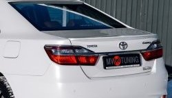 4 649 р. Козырёк на заднее стекло Tuning-Sport  Toyota Camry ( XV50,  XV55) (2011-2018) дорестайлинг, 1-ый рестайлинг, 2-ой рестайлинг (Неокрашенный)  с доставкой в г. Керчь. Увеличить фотографию 5