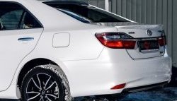 4 649 р. Козырёк на заднее стекло Tuning-Sport  Toyota Camry ( XV50,  XV55) (2011-2018) дорестайлинг, 1-ый рестайлинг, 2-ой рестайлинг (Неокрашенный)  с доставкой в г. Керчь. Увеличить фотографию 7
