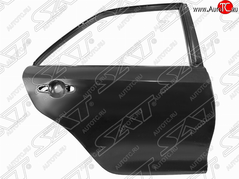 13 349 р. Правая дверь задняя SAT Toyota Camry XV50 дорестайлинг (2011-2014) (Неокрашенная)  с доставкой в г. Керчь