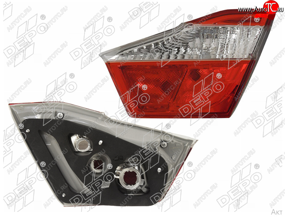 4 699 р. Правый фонарь в крышку багажника DEPO Toyota Camry XV50 дорестайлинг (2011-2014)  с доставкой в г. Керчь
