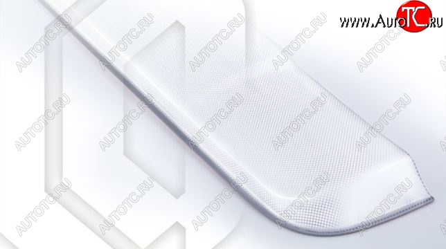 2 159 р. Универсальный дефлектор люка CA-Plastiс (940 мм)   (Шелкография белая)  с доставкой в г. Керчь