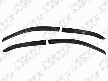 Дефлектора окон SAT (комплект) Toyota Camry  XV40 (2006-2008) дорестайлинг