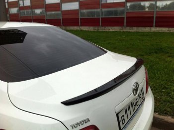 3 399 р. Лип спойлер АВТОКРАТ  Toyota Camry  XV40 (2006-2011) дорестайлинг, рестайлинг (Неокрашенный)  с доставкой в г. Керчь. Увеличить фотографию 3