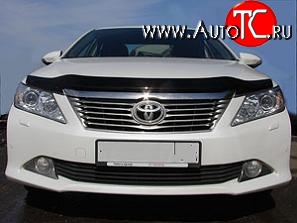 3 299 р. Дефлектор капота NovLine Toyota Camry XV50 дорестайлинг (2011-2014)  с доставкой в г. Керчь