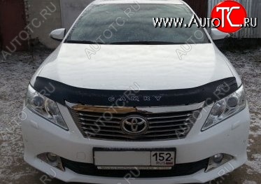 999 р. Дефлектор капота Russtal Toyota Camry XV50 дорестайлинг (2011-2014)  с доставкой в г. Керчь