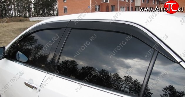 5 349 р. Комплект дефлекторов окон СТ Toyota Camry XV50 дорестайлинг (2011-2014)  с доставкой в г. Керчь