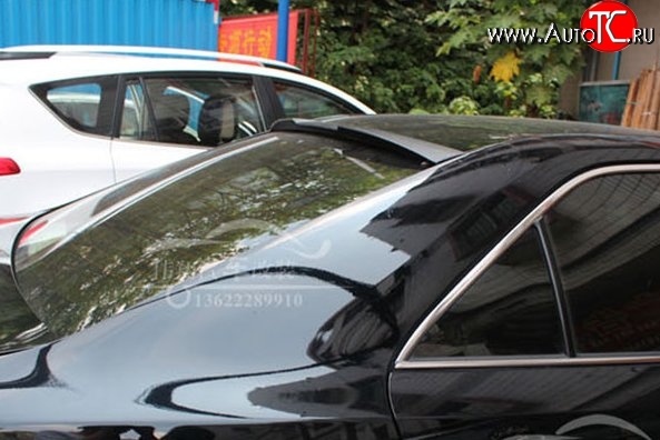 3 689 р. Козырёк на заднее стекло M-VRS Toyota Camry XV55 1-ый рестайлинг (2014-2017) (Неокрашенный)  с доставкой в г. Керчь