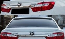 2 999 р. Козырёк на заднее стекло CT Toyota Camry XV50 дорестайлинг (2011-2014) (Неокрашенный)  с доставкой в г. Керчь. Увеличить фотографию 2