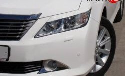 Реснички на фары Sport Toyota Camry  XV50 (2011-2014) дорестайлинг