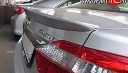 5 499 р. Лип спойлер Modellista Toyota Camry XV55 1-ый рестайлинг (2014-2017) (Неокрашенный)  с доставкой в г. Керчь. Увеличить фотографию 3