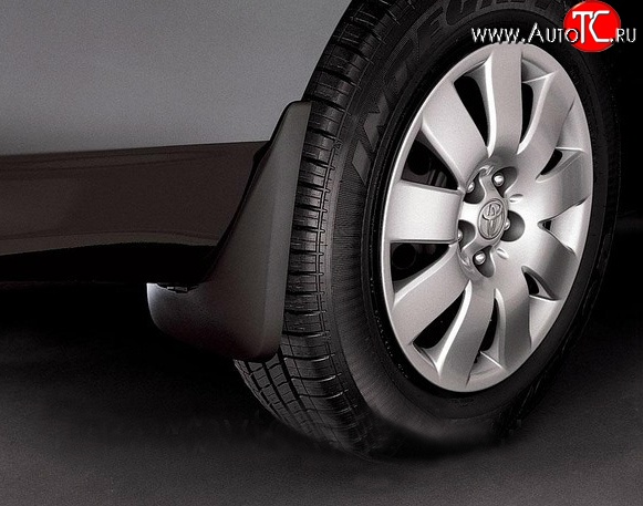 1 249 р. Передние брызговики NovLine 2 шт. Toyota Camry XV55 2-ой рестайлинг (2017-2018)  с доставкой в г. Керчь