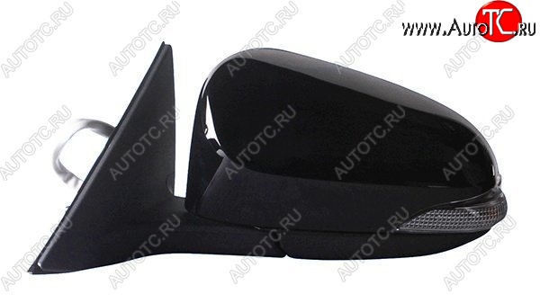 4 999 р. Боковое левое зеркало заднего вида (обогрев/поворотник) SAT Toyota Camry XV50 дорестайлинг (2011-2014) (Неокрашенное)  с доставкой в г. Керчь