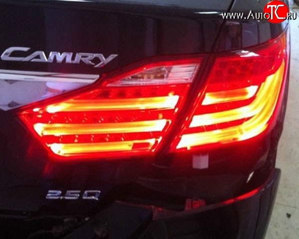 12 449 р. Задняя оптика для M-VRS Toyota Camry XV50 дорестайлинг (2011-2014)  с доставкой в г. Керчь
