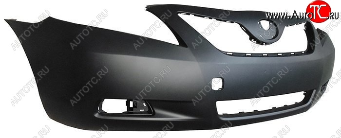 6 449 р. Передний бампер SAT  Toyota Camry  XV40 (2006-2008) дорестайлинг (Неокрашенный)  с доставкой в г. Керчь