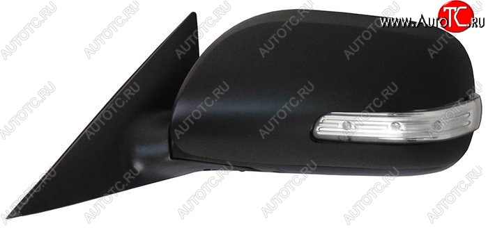 1 369 р. Боковое левое зеркало заднего вида (поворотник) SAT  Toyota Camry  XV40 (2009-2011) рестайлинг (Неокрашенное)  с доставкой в г. Керчь