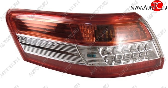 3 399 р. Левый фонарь SAT (USA TYPE, диодный)  Toyota Camry  XV40 (2009-2011) рестайлинг  с доставкой в г. Керчь